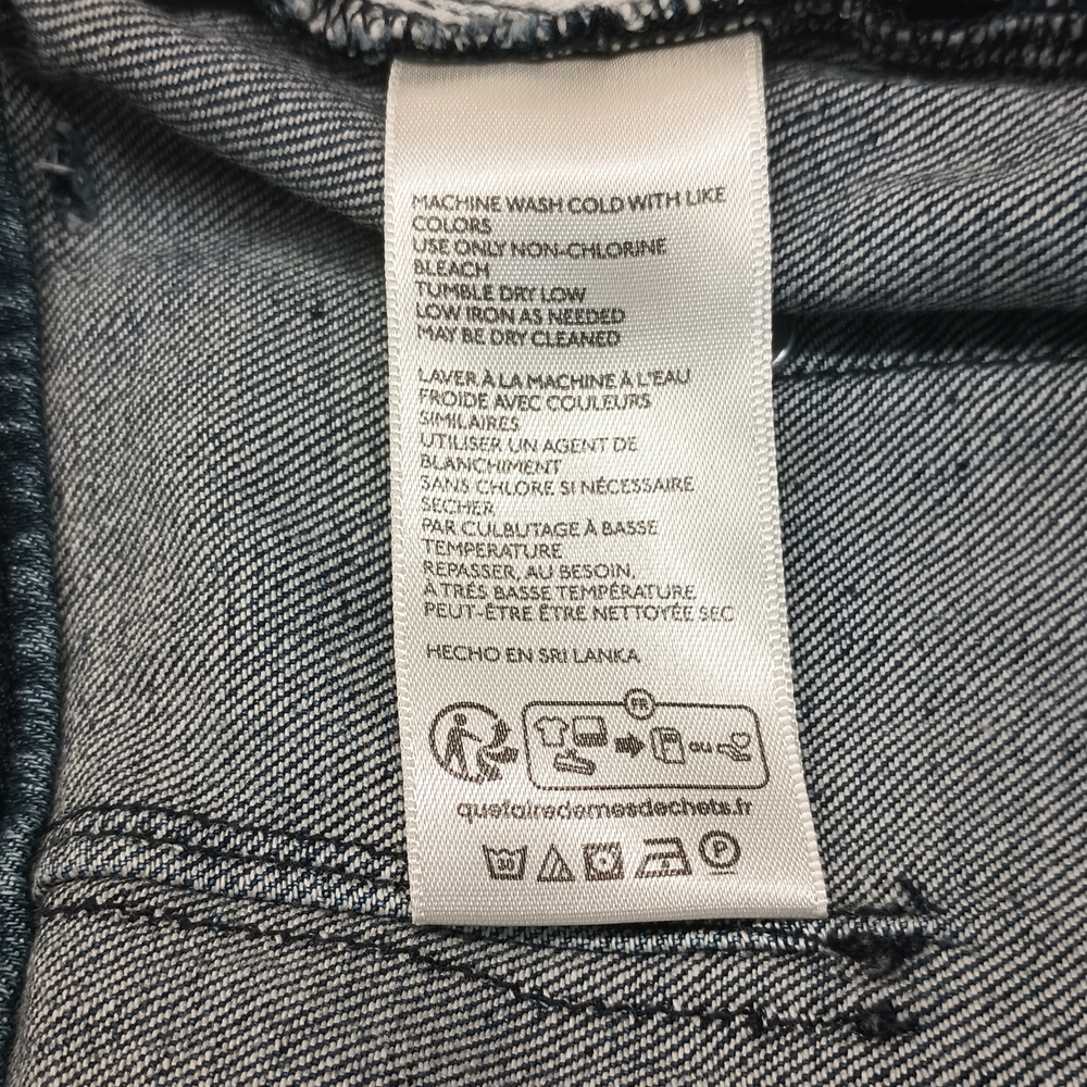 Pilcro Wide Leg Flared Jeans in Medium Blue Wash Size 30 - Picture 3 of 10